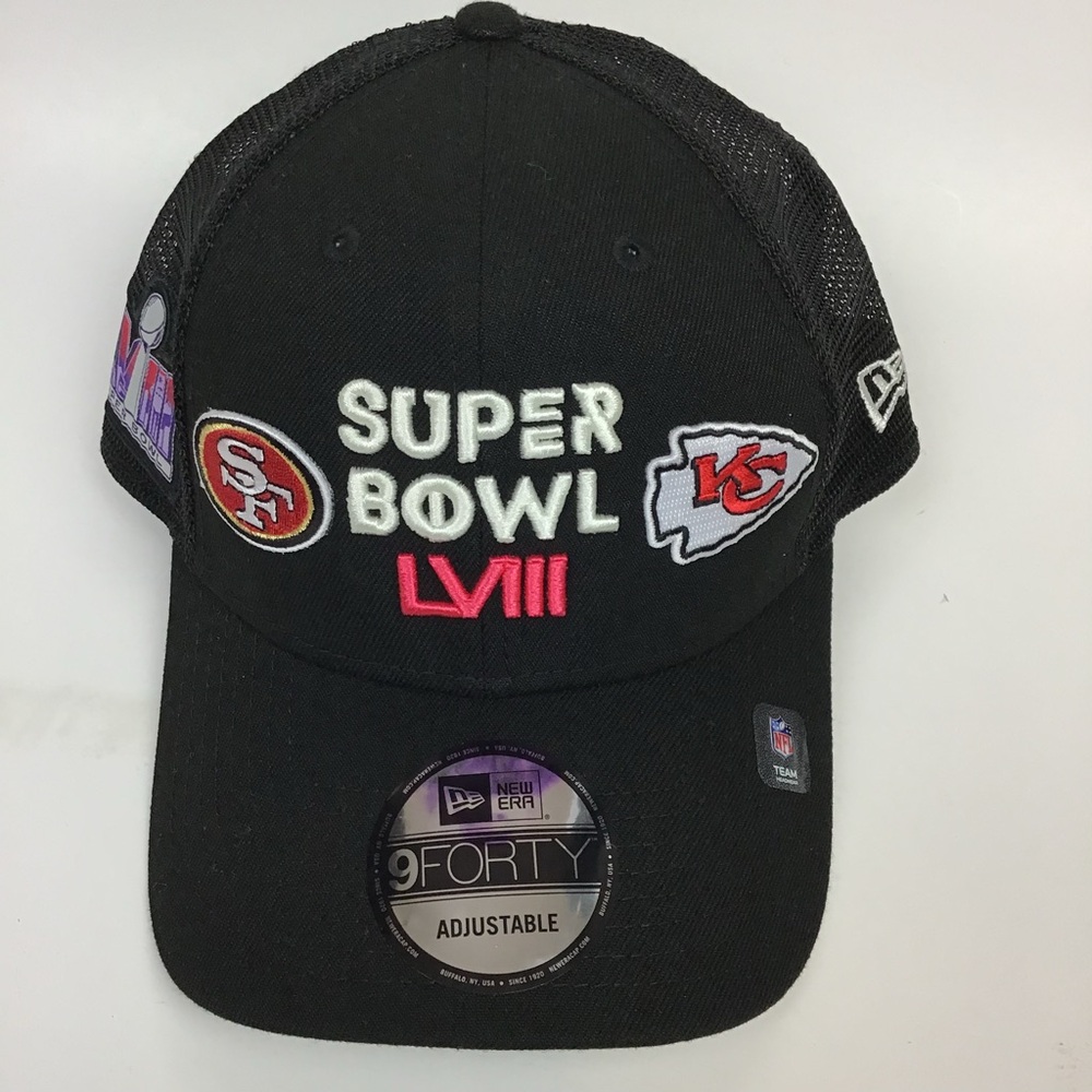 NFL Super Bowl LVIII Kansas City Chiefs San Francisco 49ers 9Forty Hat New Era